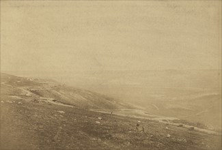 Plains of Balaklava I; Roger Fenton, English, 1819 - 1869, 1855; published February 29, 1856; Salted paper print