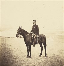 Major General Garrett; Roger Fenton, English, 1819 - 1869, 1855; published March 25, 1856; Salted paper print; 14.3 × 14 cm