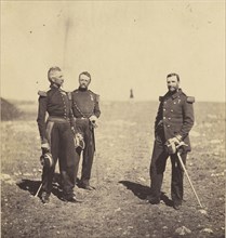 Generals Labousiniere & Beuret; Roger Fenton, English, 1819 - 1869, 1855; published February 29, 1856; Salted paper print