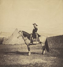 General Bosquet; Roger Fenton, English, 1819 - 1869, 1855; published November 19, 1855; Salted paper print; 15.9 × 14.9 cm