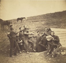 L'Entente Cordiale; Roger Fenton, English, 1819 - 1869, 1855; published February 29, 1856; Salted paper print; 16.2 × 17 cm