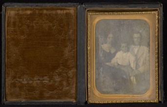 Family portrait; Attributed to Rufus Anson, American, active New York 1851 - 1867, 1851 - 1855; Daguerreotype