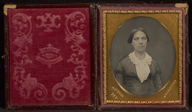 Portrait of a Young Woman; Attributed to Rufus Anson, American, active New York 1851 - 1867, about 1852; Daguerreotype