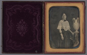 Portrait of a Young Lady; McClees & Germon, American, active 1846 - 1854, about 1848; Daguerreotype