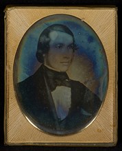 Portrait of a man; Attributed to Richard Beard, English 1801 - 1885, about 1841; Daguerreotype