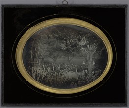 Religious Ceremony on Martinique; French; summer 1850; Daguerreotype