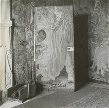 Kelmscott Manor. In the Tapestry Room; Frederick H. Evans, British, 1853 - 1943, 1896; Lantern slide; 6.5 x 6.5 cm