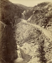 Ute Pass; William Henry Jackson, American, 1843 - 1942, Colorado; about 1890; Albumen silver print