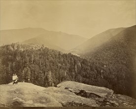 Profile House and Echo Lake, Franconia Notch, White Mountains, New Hampshire; David W. Butterfield, American, 1844 - 1933