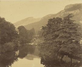 Landscape with river; Roger Fenton, English, 1819 - 1869, n.d; Albumen silver print