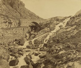 The Ogwen Falls; Roger Fenton, English, 1819 - 1869, n.d; Albumen silver print