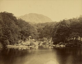 The Llyn Glas, on the Conway; Roger Fenton, English, 1819 - 1869, n.d; Albumen silver print