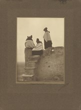 Hopi, Watching the Dancers; Edward S. Curtis, American, 1868 - 1952, 1906; Gelatin silver print or platinum print