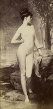 Chloé by Jules Joseph Lefebvre; about 1875 - 1890; Albumen silver print