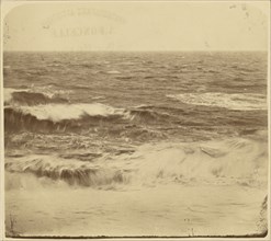 Waves; A. Foncelle, French, active about 1870, about 1870; Albumen silver print