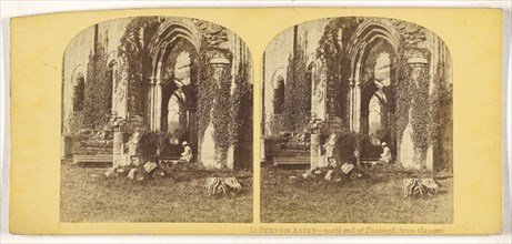 Furness Abbey - north end of Transept, from the nave; British; about 1860; Albumen silver print