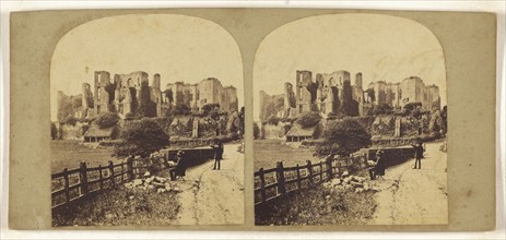 Kenilworth Castle, From The Tilt-Yard Bridge; British; about 1860; Albumen silver print