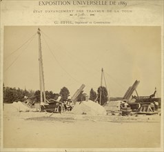 Pier no 1; Louis-Émile Durandelle, French, 1839 - 1917, July 18, 1887; Albumen silver print