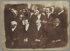 Ayr Presbytery; Hill & Adamson, Scottish, active 1843 - 1848, 1843 - 1847; Salted paper print from a Calotype negative