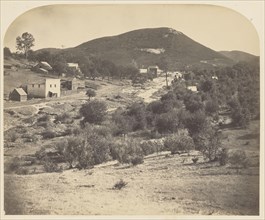 Mt. Ophir - South; Carleton Watkins, American, 1829 - 1916, 1860; Salted paper print; 34.3 x 42.2 cm 13 1,2 x 16 5,8 in