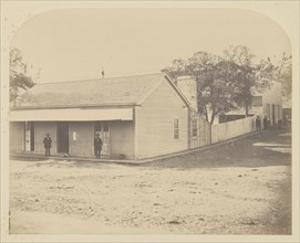 Office, Bear Valley; Carleton Watkins, American, 1829 - 1916, 1860; Salted paper print; 33.3 x 41.6 cm 13 1,8 x 16 3,8 in