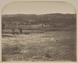 Princeton - West , Princeton, looking West; Carleton Watkins, American, 1829 - 1916, 1860; Salted paper print; 34 × 42.2 cm