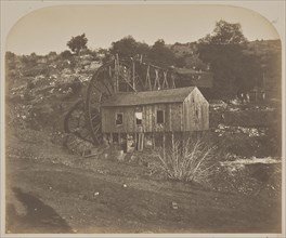 Mill on Mariposa Creek; Carleton Watkins, American, 1829 - 1916, 1860; Salted paper print; 34.3 × 41.6 cm 13 1,2 × 16 3,8 in