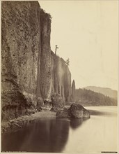 Cape Horn, Columbia River, Oregon; Carleton Watkins, American, 1829 - 1916, I.W. Taber, American, 1830 - 1912, negative 1867