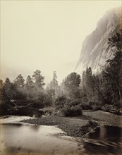 Mount Starr King; Carleton Watkins, American, 1829 - 1916, 1865 - 1866; Albumen silver print