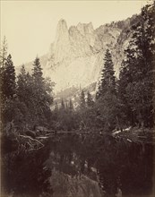 The Sentinel, 3270 ft; Carleton Watkins, American, 1829 - 1916, 1865 - 1866; Albumen silver print