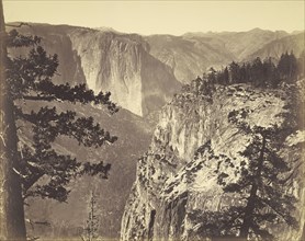 First View of the Valley; Carleton Watkins, American, 1829 - 1916, Yosemite, California, United States; about 1866; Albumen