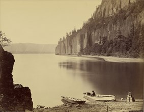 Cape Horn, Columbia River, Oregon; Carleton Watkins, American, 1829 - 1916, I.W. Taber, American, 1830 - 1912, Cape Horn