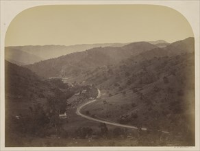 New Almaden; Carleton Watkins, American, 1829 - 1916, Santa Clara, California, United States; 1863; Albumen silver print