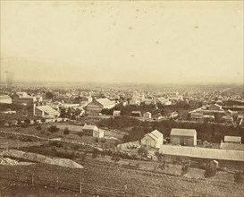 Utah , View of Salt Lake City, Utah; Carleton Watkins, American, 1829 - 1916, Salt Lake City, Utah, United States; 1873 - 1874