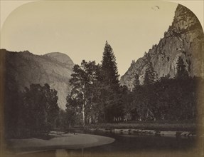 Camp Grove - Yo Semite; Carleton Watkins, American, 1829 - 1916, Yosemite, California, United States; 1861; Albumen silver