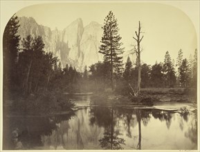 River View - Down the Valley - Yo Semite; Carleton Watkins, American, 1829 - 1916, Yosemite, California, United States; 1861
