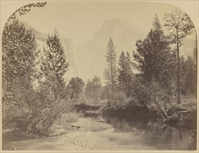 Tasayac - Half Dome - 4967 ft. Yo Semite; Carleton Watkins, American, 1829 - 1916, Yosemite, California, United States; 1861