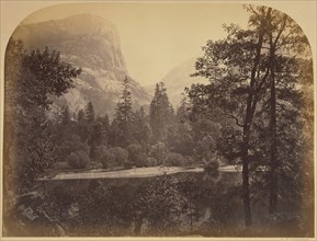 The Lake - Yo Semite , Lake Ah-Wi-Yah, Yosemite , Mirror Lake and Mt. Watkins, Yosemite; Carleton Watkins, American, 1829 - 1916