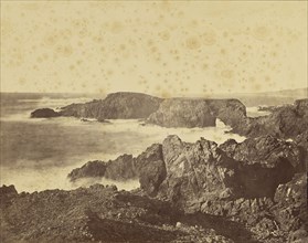 View of the Mendocino Coast , Coast View Off Mendocino; Carleton Watkins, American, 1829 - 1916, 1863; Albumen silver print