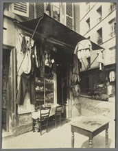 Costume Shop, rue de la Corderie; Eugène Atget, French, 1857 - 1927, Paris, France; negative 1911; print 1920 - 1929; Albumen