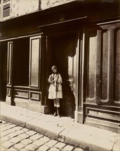 Brothel, Versailles, Petit Place, March 1921; Eugène Atget, French, 1857 - 1927, Paris, France; March 1921; Gelatin silver