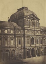 Paris Louvre. Pavilion d'Horlogue; Édouard Baldus, French, born Germany, 1813 - 1889, Paris, France; 1850 - 1859; Albumen