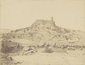 Rural landscape; Édouard Baldus, French, born Germany, 1813 - 1889, France; 1850 - 1855; Salted paper print; 34.3 x 43.5 cm