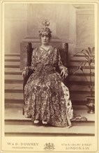 Sarah Bernhardt as the Empress Theodora in Sardou's  Theodora; W. & D. Downey, British, active 1860 - 1920s, London, England