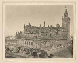 Cathedral, Seville; Braun & Co., French, active about 1850 - 1890, Seville, Spain; negative about 1875; print about 1890