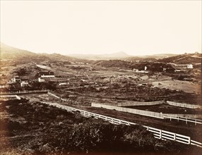 Lone Mountain, from the Orphan Asylum; Carleton Watkins, American, 1829 - 1916, San Francisco, California, United States