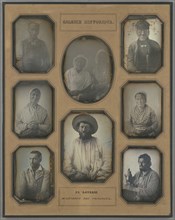 Lottery Announcement; French; about 1852; Daguerreotype