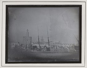 View of Seville, Spain; Attributed to Théophile Gautier, French, 1811 - 1872, Eugène Piot, French, 1812 - 1890, Spain; 1840