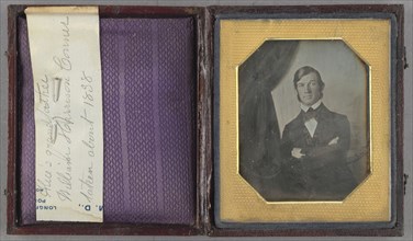 Portrait of William Harrison Conner; American; about 1841; Daguerreotype