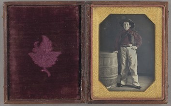 Portrait of a Young Sailor; American; about 1848; Daguerreotype, hand-colored